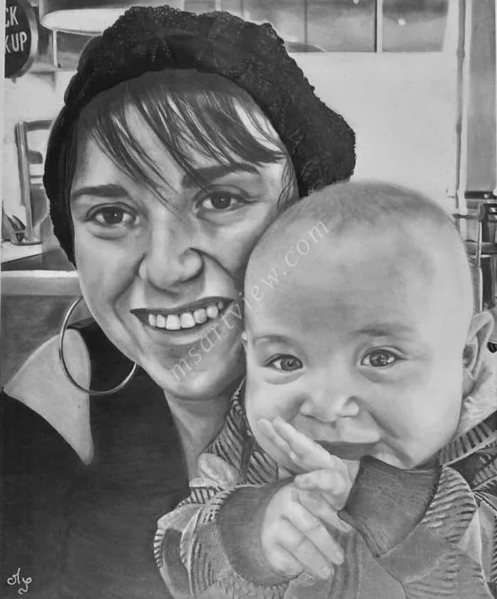 Mère et fils
